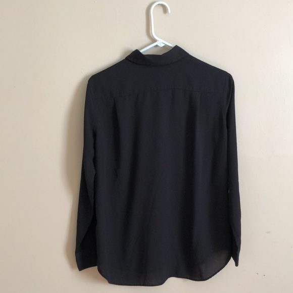 uniqlo black button up size small - Picture 6 of 8